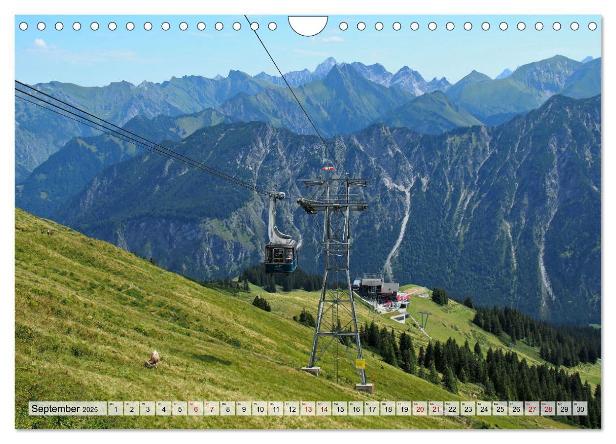 Bild: 9783457155417 | Bergbahnen in den Alpen (Wandkalender 2025 DIN A4 quer), CALVENDO...