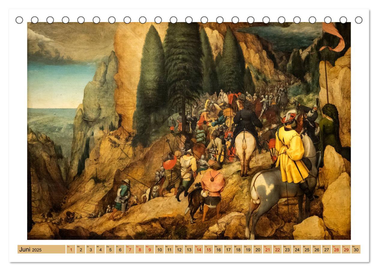 Bild: 9783435304189 | Pieter Bruegel d.Ä. (Tischkalender 2025 DIN A5 quer), CALVENDO...