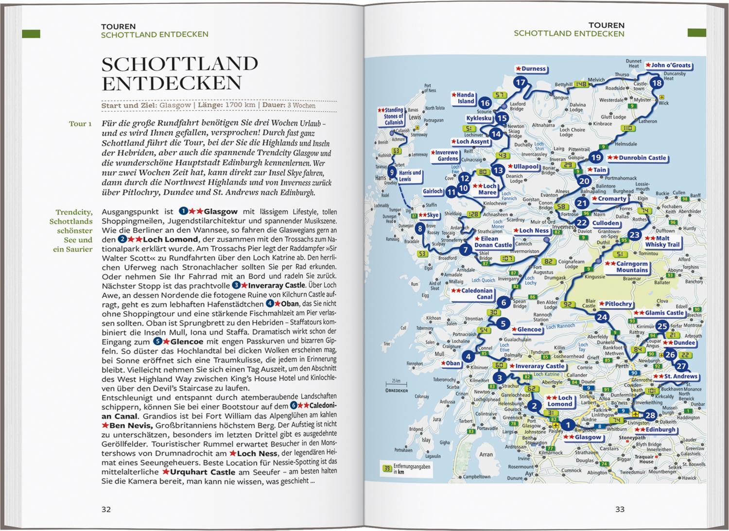 Bild: 9783829747257 | Baedeker Reiseführer Schottland | mit praktischer Karte EASY ZIP