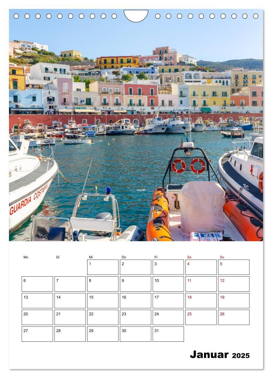 Bild: 9783435940509 | Insel Ponza - Italien (Wandkalender 2025 DIN A4 hoch), CALVENDO...