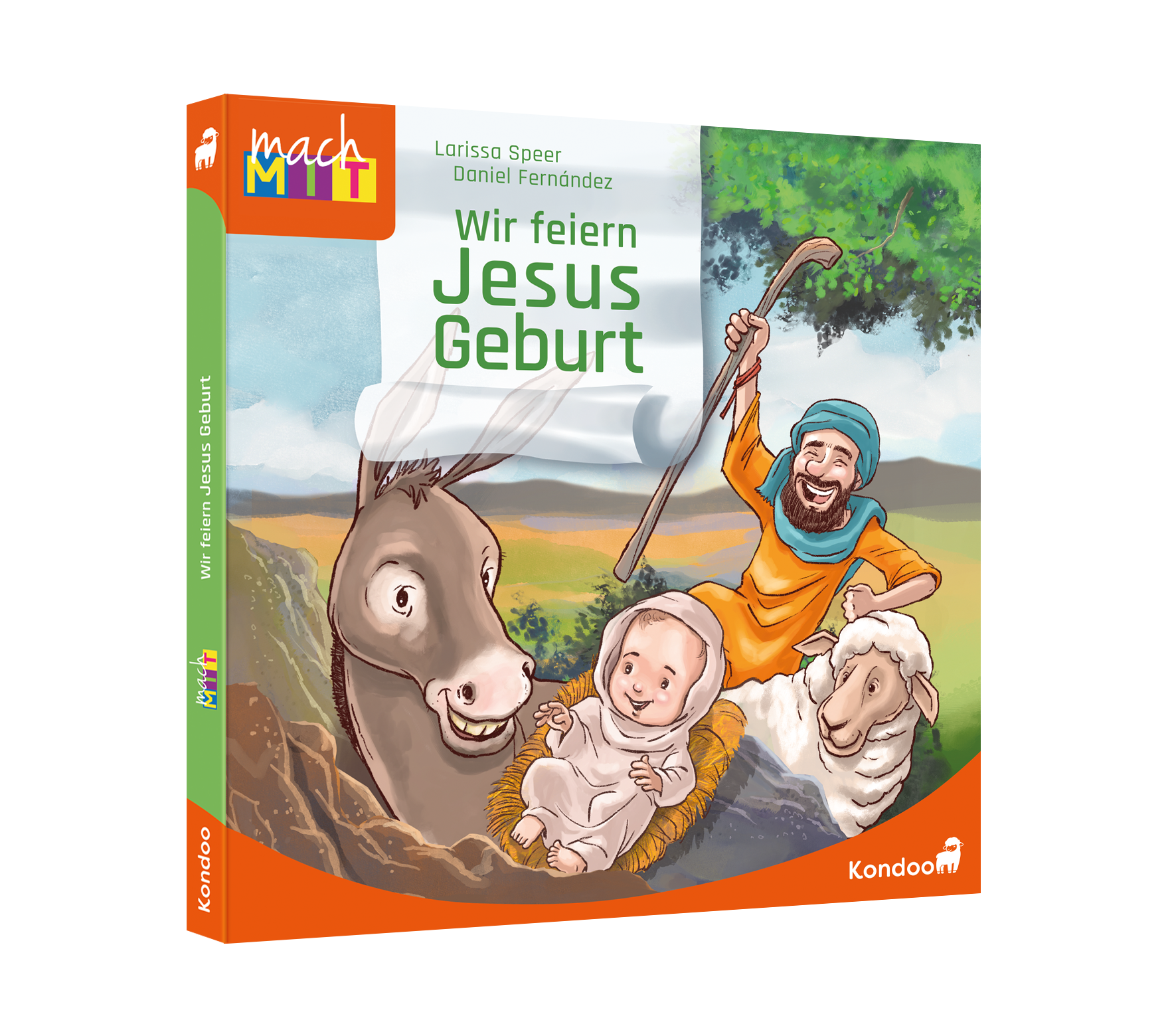 Cover: 9783964800220 | Wir feiern Jesus Geburt | Mach mit! 3 | Larissa Speer | Buch | 20 S.