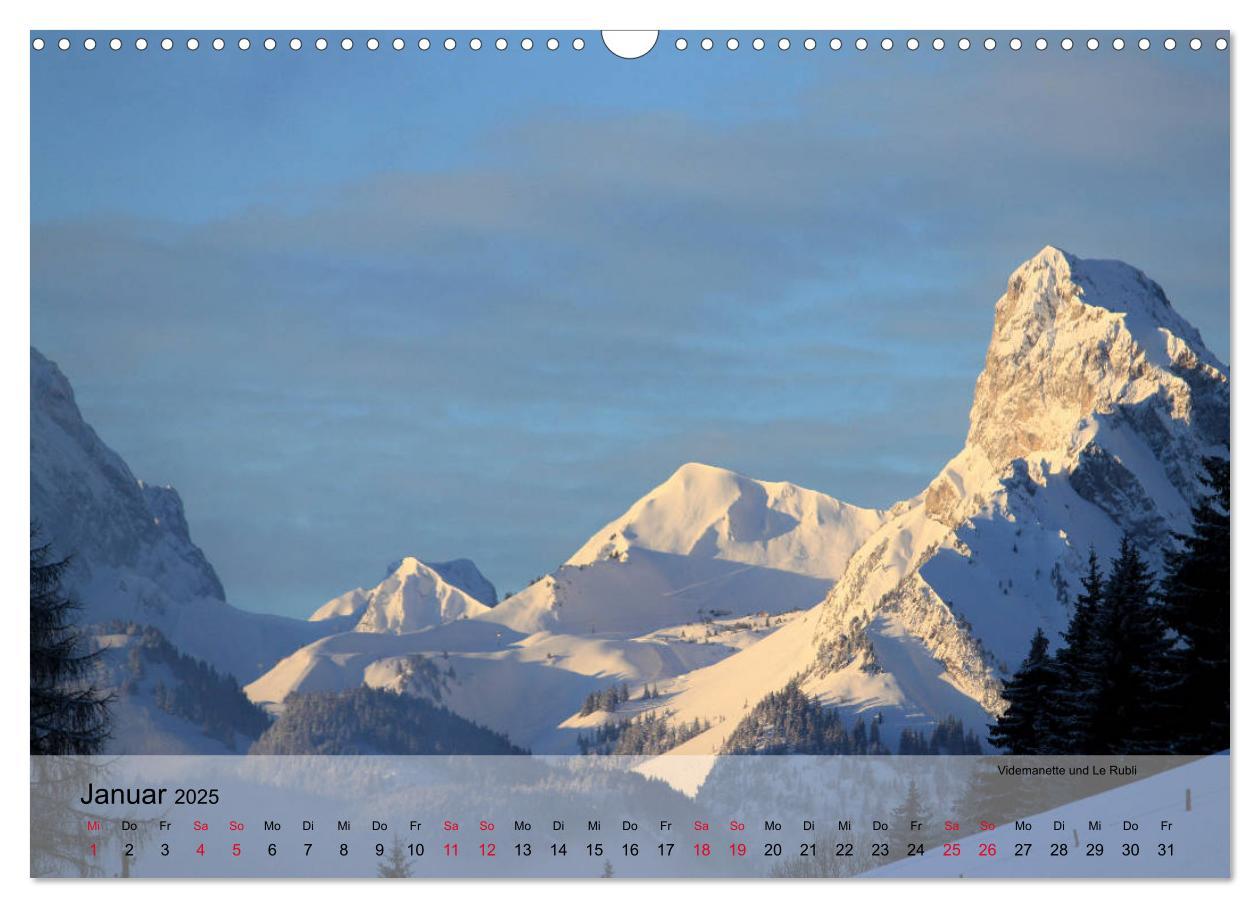 Bild: 9783435289967 | Saanenland. Ein Kalender aus dem Berner Oberland (Wandkalender 2025...