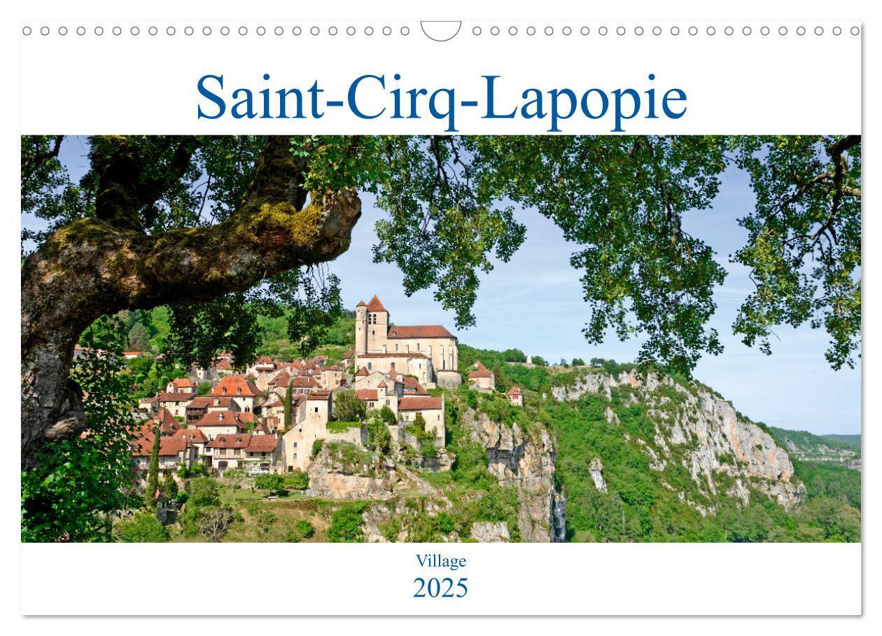 Cover: 9781325934928 | Saint-Cirq-Lapopie Village (Calendrier mural 2025 DIN A3 vertical),...