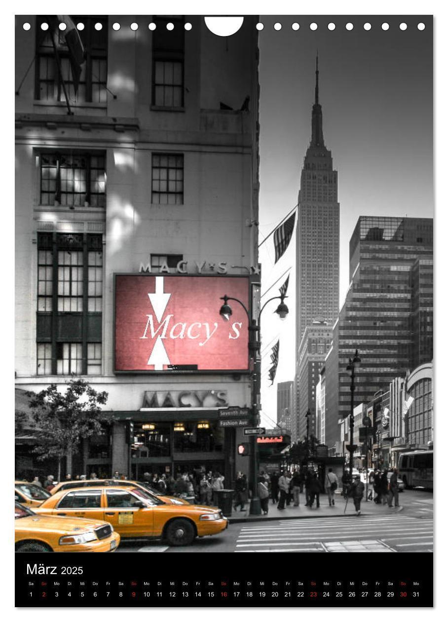 Bild: 9783435971442 | New York City - Color Glow Edition (Wandkalender 2025 DIN A4 hoch),...