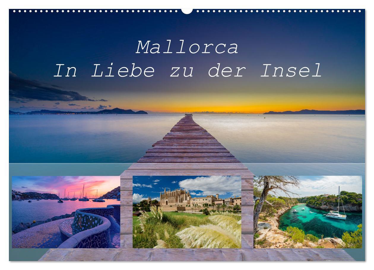 Cover: 9783435099382 | Mallorca - In Liebe zu der Insel (Wandkalender 2025 DIN A2 quer),...