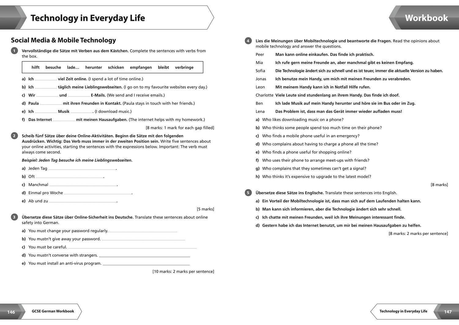 Bild: 9780008292034 | AQA GCSE 9-1 German All-in-One Complete Revision and Practice | Buch