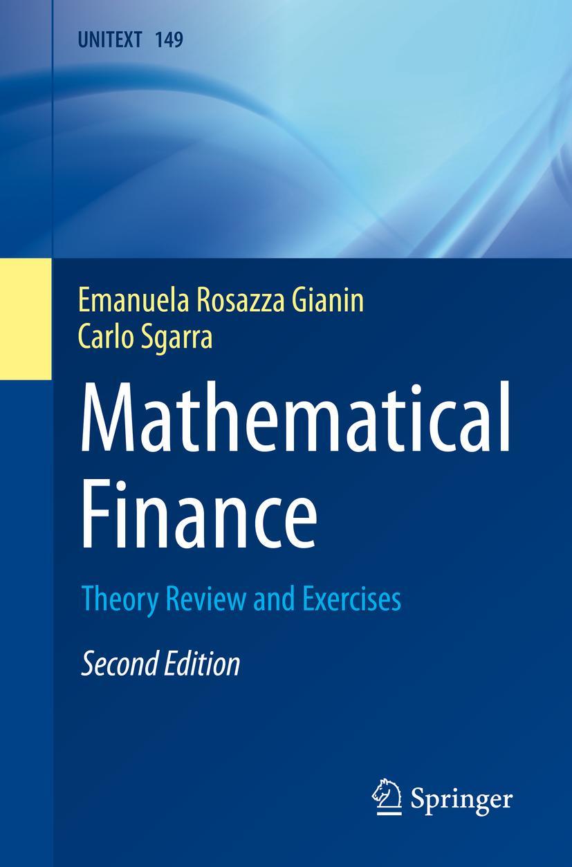 Cover: 9783031283772 | Mathematical Finance | Theory Review and Exercises | Sgarra (u. a.)