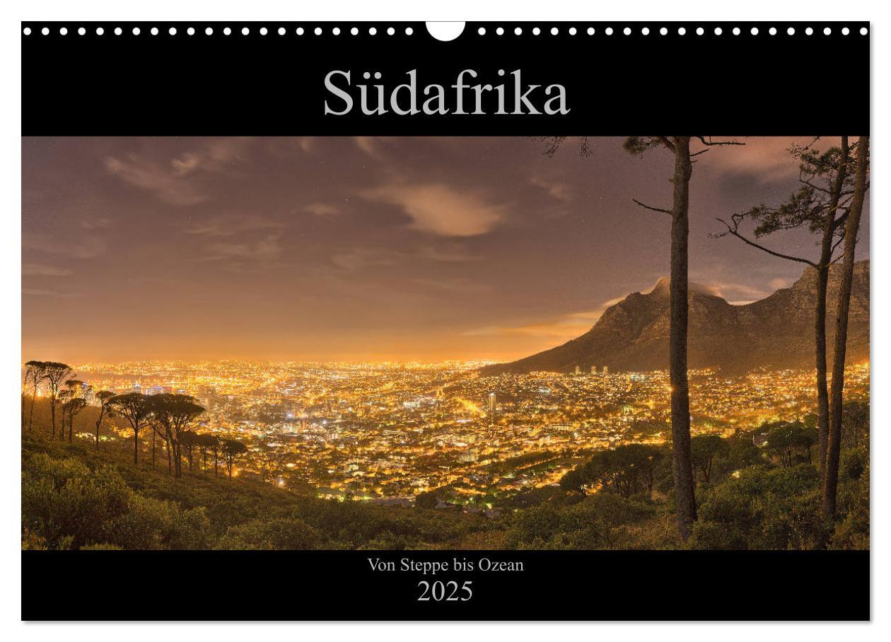 Cover: 9783435431380 | Südafrika - Von Steppe bis Ozean (Wandkalender 2025 DIN A3 quer),...