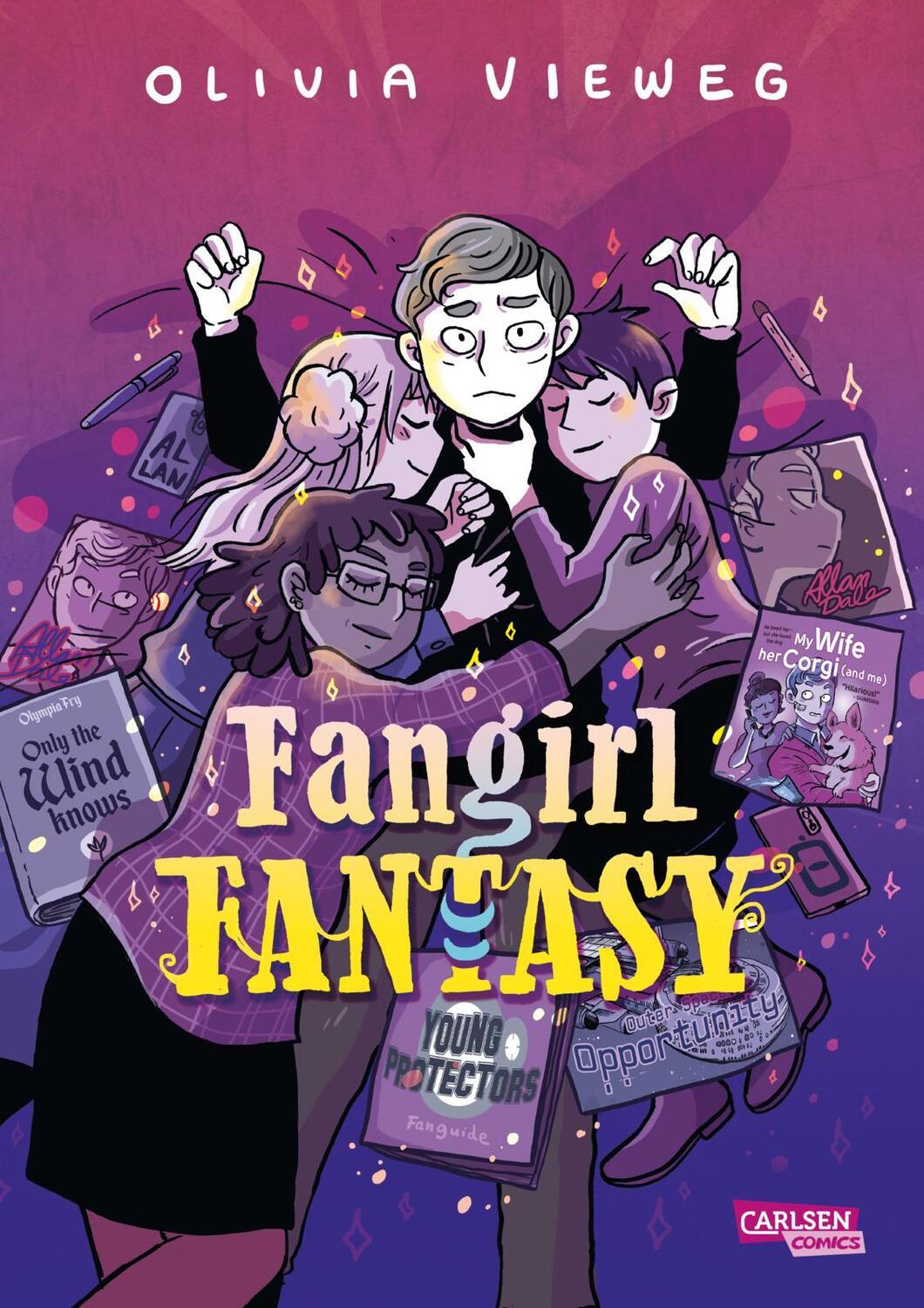 Cover: 9783551799951 | Fangirl Fantasy | Spannende Graphic Novel über das Phänomen Fankultur