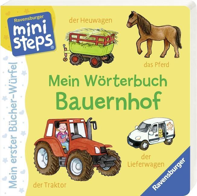 Bild: 9783473317714 | ministeps: Mein erster Bücher-Würfel: Meine ersten Wörter (Bücher-Set)