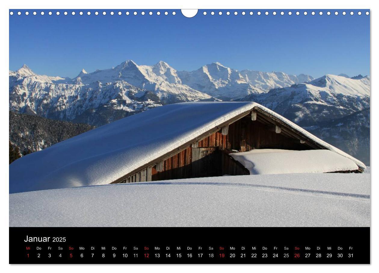 Bild: 9783435770694 | Berner Oberland (Wandkalender 2025 DIN A3 quer), CALVENDO...