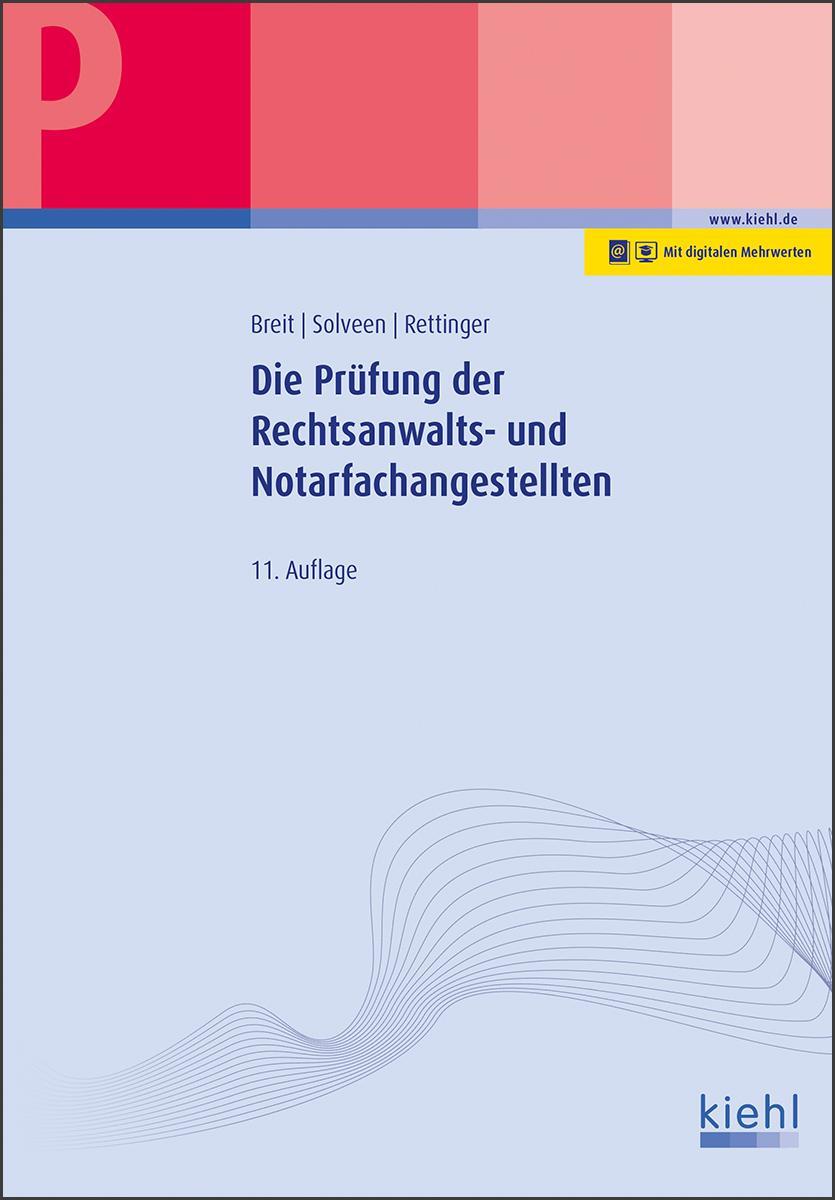 Cover: 9783470103815 | Die Prüfung der Rechtsanwalts- und Notarfachangestellten | Bundle