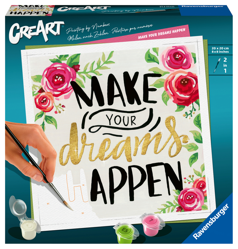 Cover: 4005556290284 | Ravensburger Malen nach Zahlen 29028 - Make your dreams happen - ab...