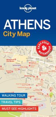 Cover: 9781787014503 | Lonely Planet Athens City Map | Lonely Planet | (Land-)Karte | Map