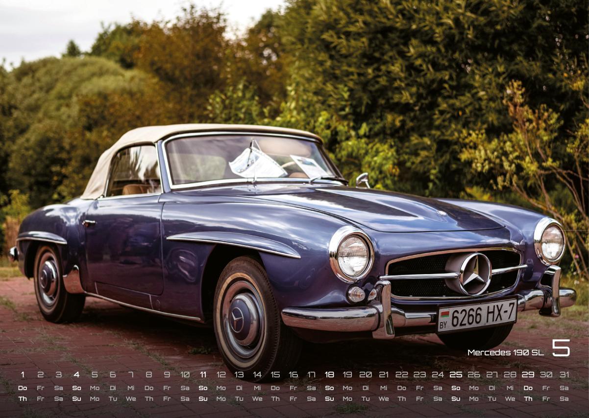 Bild: 9783986734220 | Oldtimer - OLDIES BUT GOLDIES - 2025 - Kalender DIN A3 | GP-Fever.de