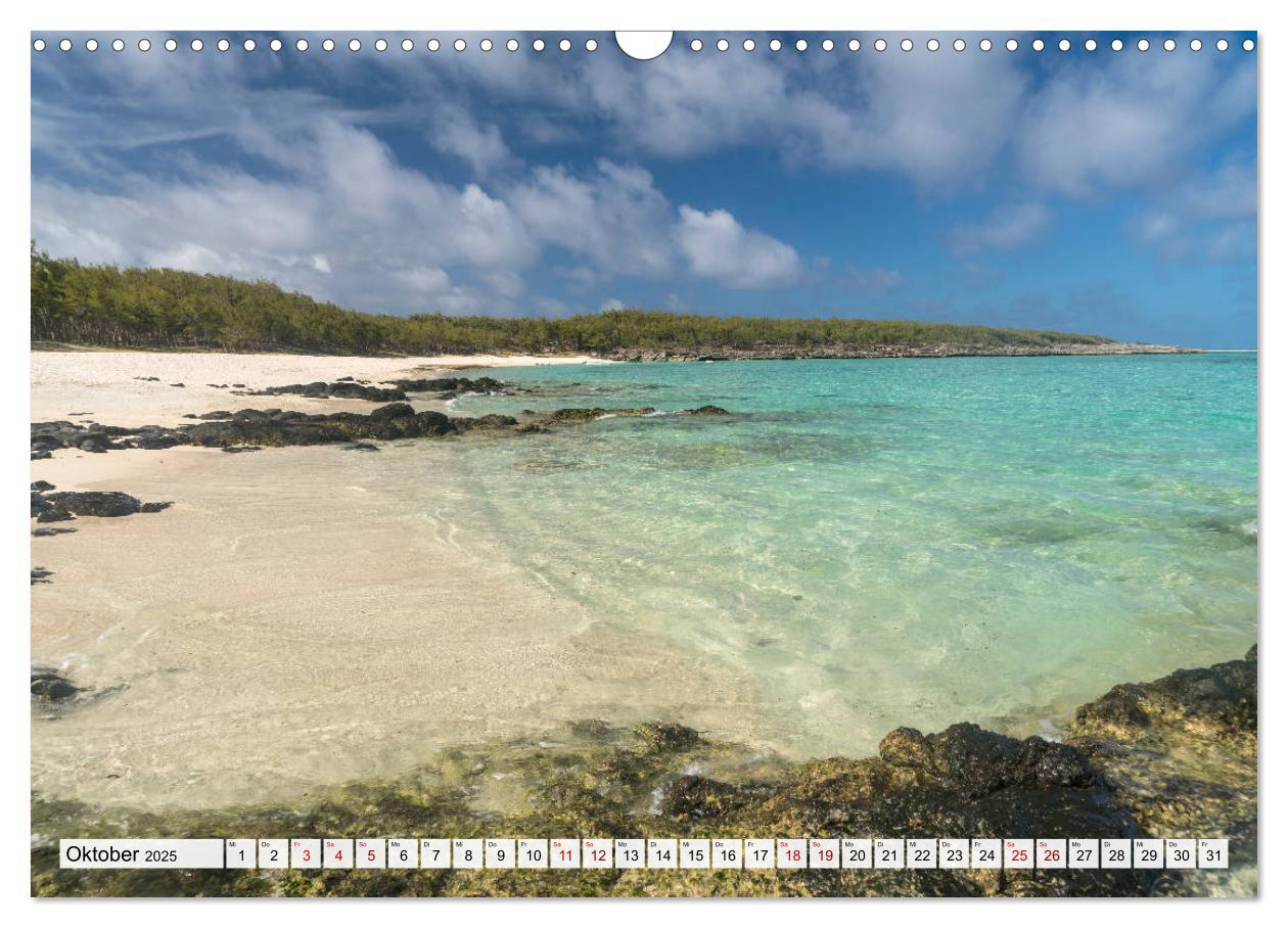 Bild: 9783435288113 | Traumstrände auf Mauritius (Wandkalender 2025 DIN A3 quer),...