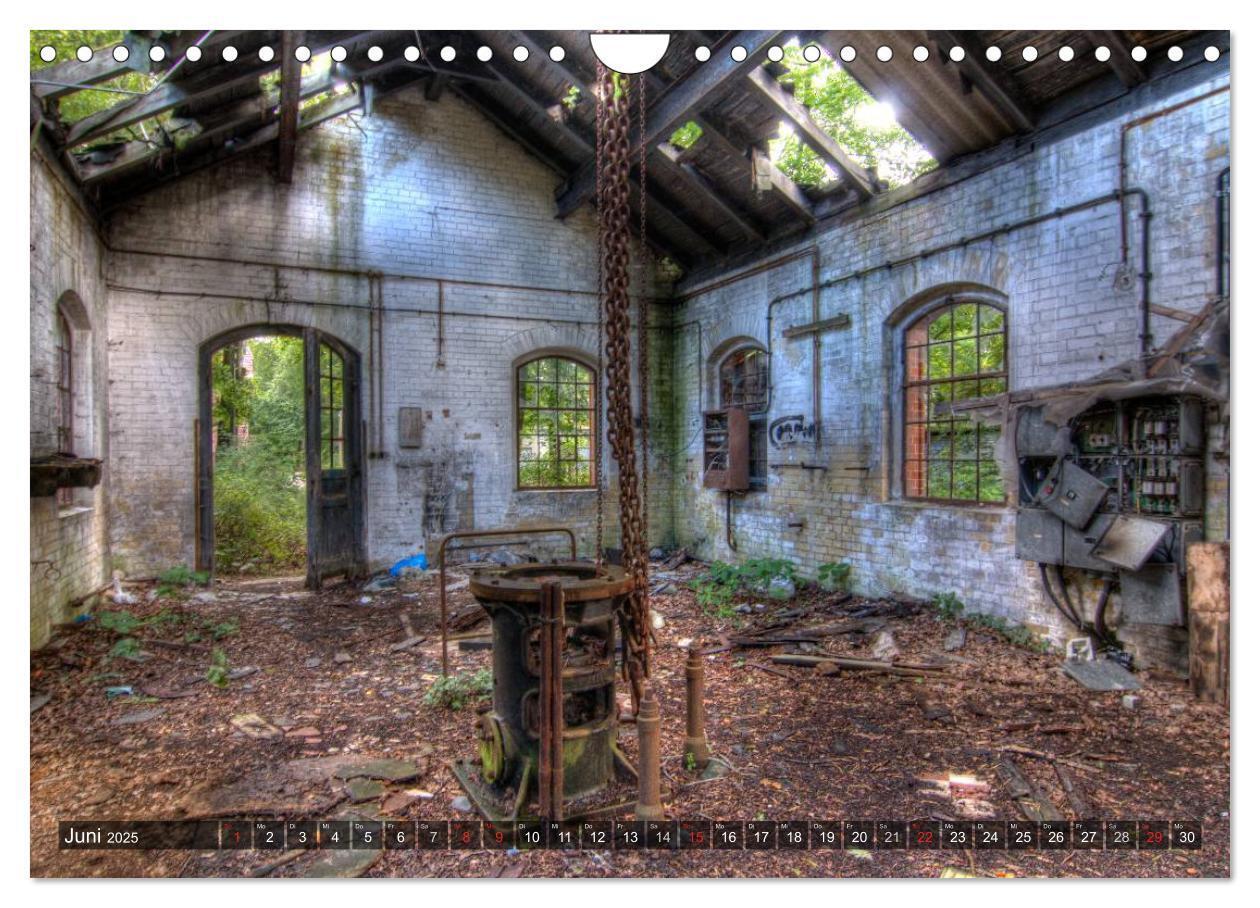 Bild: 9783435799329 | Lost Places in Deutschland 2025 (Wandkalender 2025 DIN A4 quer),...