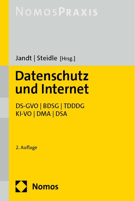 Cover: 9783756013029 | Datenschutz und Internet | DS-GVO BDSG TDDDG KI-VO DMA DSA | Buch