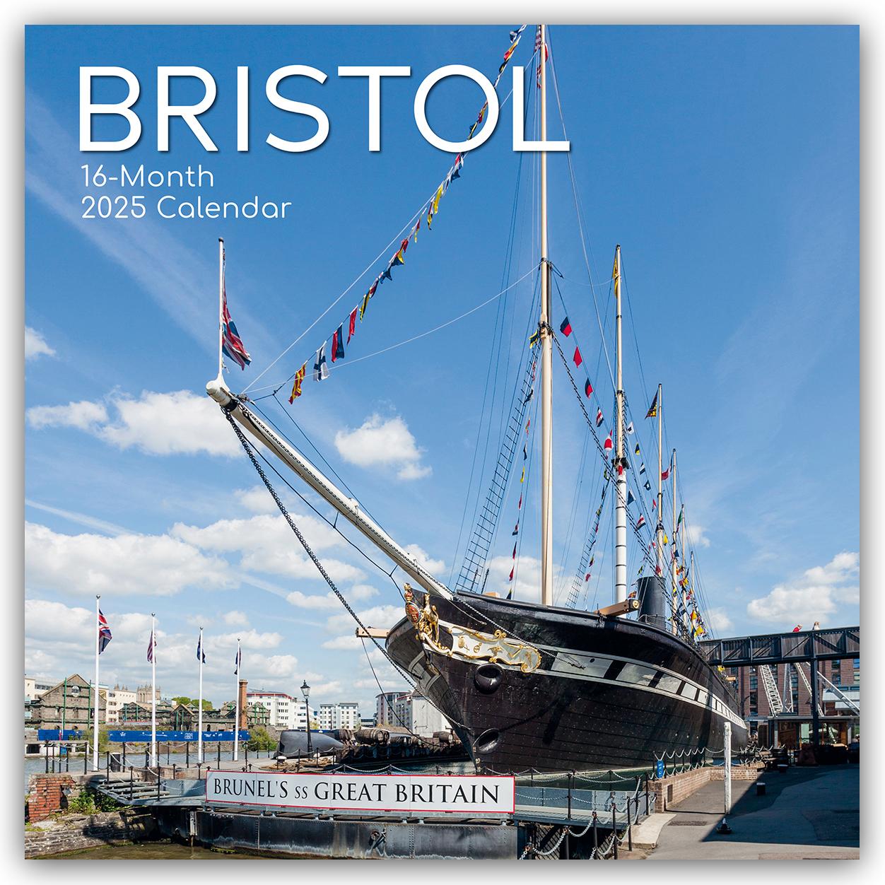 Cover: 9781837889556 | Bristol 2025 - 16-Monatskalender | The Gifted | Kalender | 14 S.