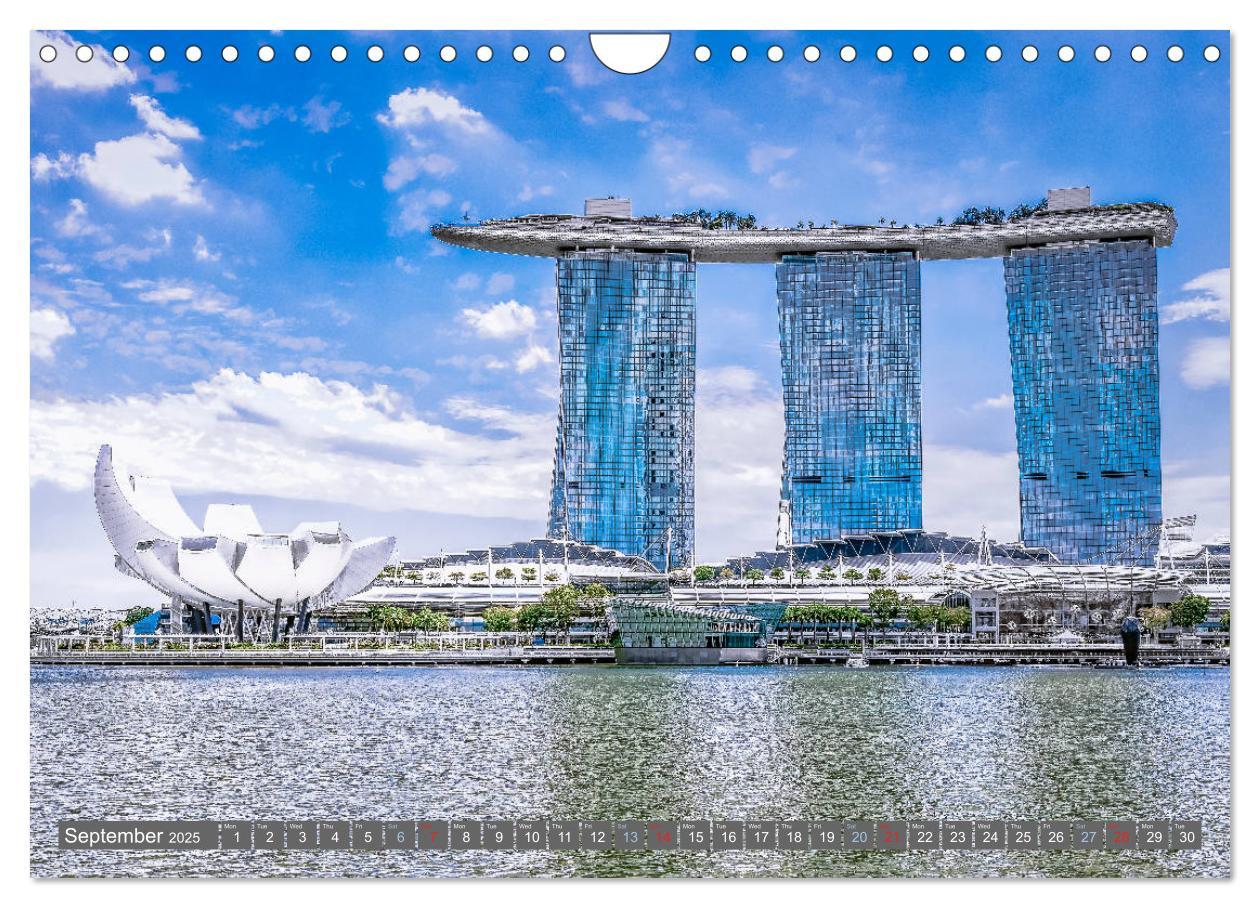 Bild: 9781325941469 | Singapore - Discover Central Area (Wall Calendar 2025 DIN A4...