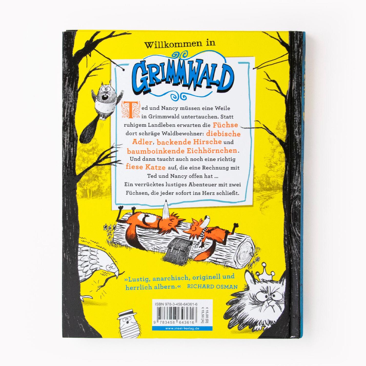 Bild: 9783458643616 | Grimmwald: Teds und Nancys total verrücktes Abenteuer - Band 1 | Buch