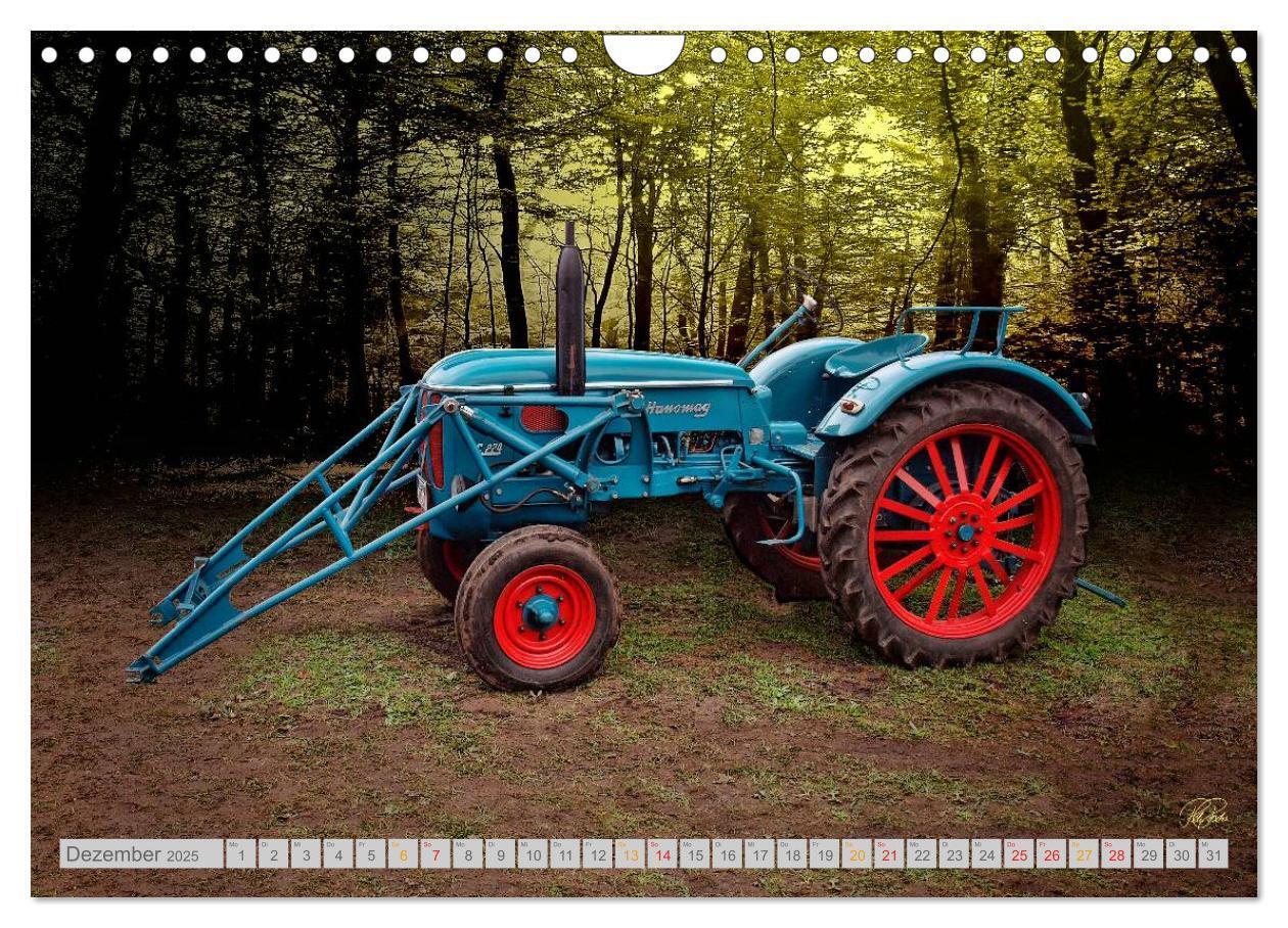 Bild: 9783435607655 | Oldtimer Schätze. Ein Traktoren-Kalender (Wandkalender 2025 DIN A4...