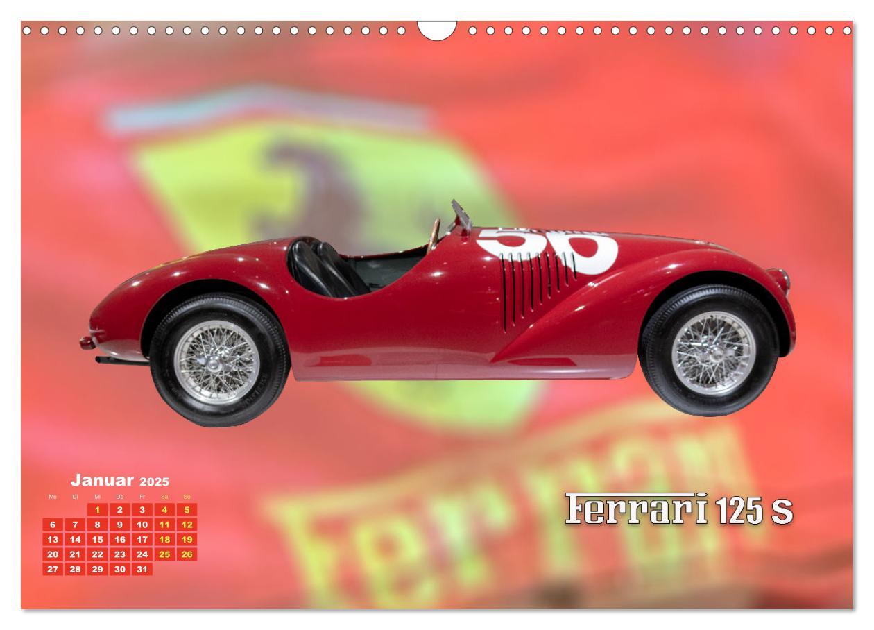 Bild: 9783383876820 | Ferrari - Synonym für Motorsport (Wandkalender 2025 DIN A3 quer),...