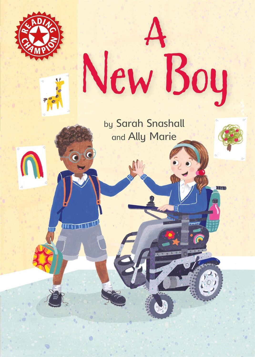 Cover: 9781445176017 | Reading Champion: A New Boy | Independent Reading Non-fiction Red 2