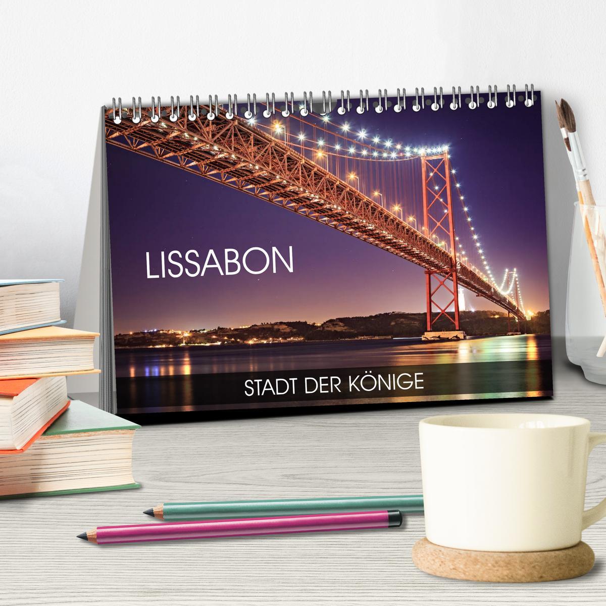 Bild: 9783435244256 | Lissabon - Stadt der Könige (Tischkalender 2025 DIN A5 quer),...