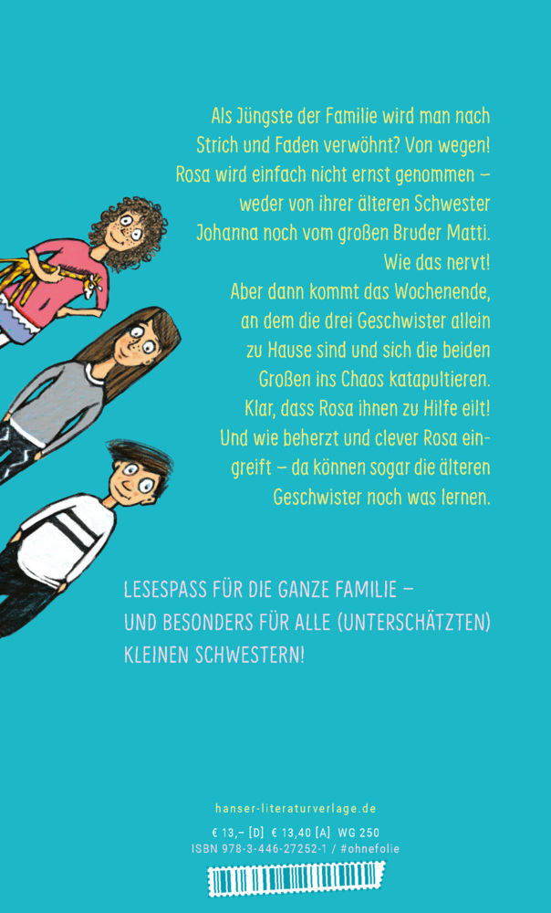 Bild: 9783446272521 | Weltbeste kleine Schwester | Katja Reider | Buch | 136 S. | Deutsch