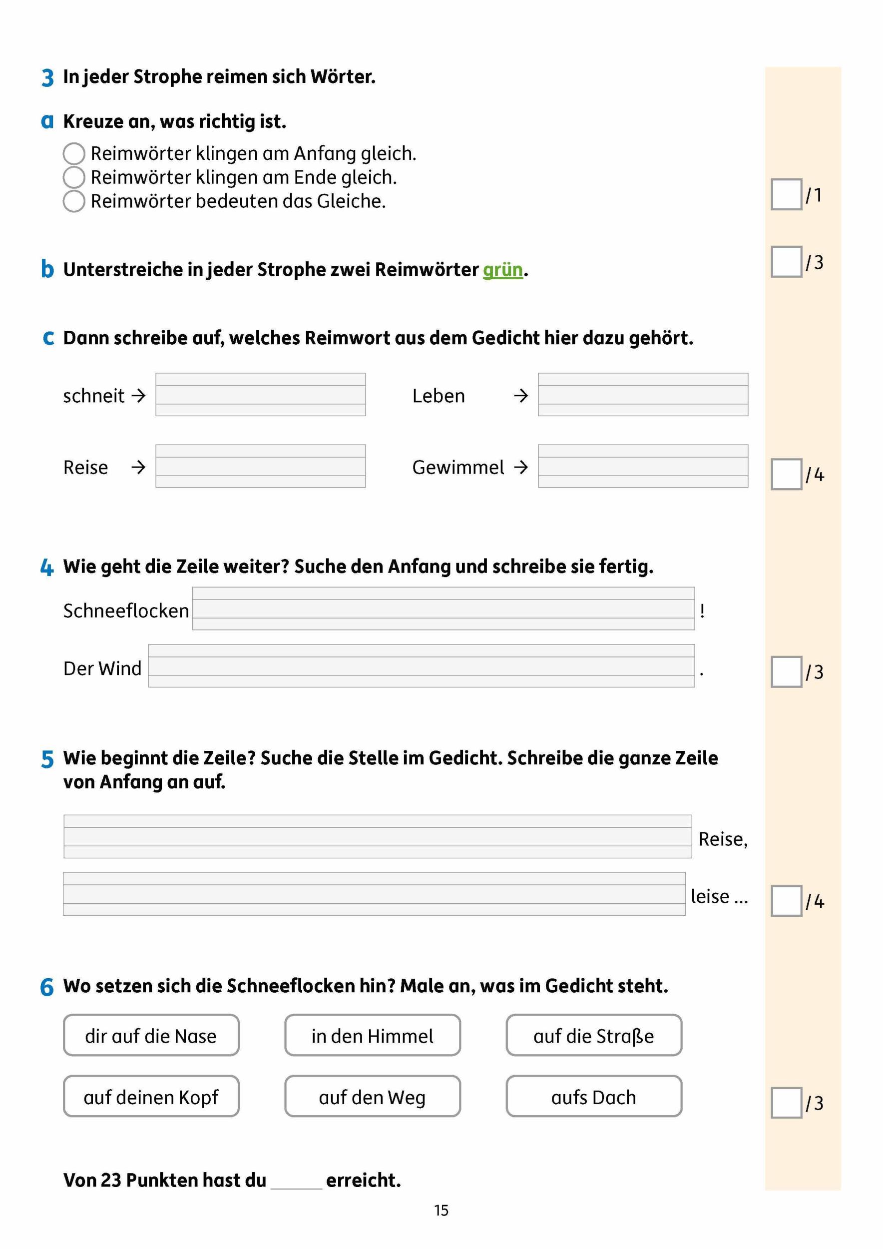 Bild: 9783881002929 | Lesetests in Deutsch - Lernzielkontrollen 2. Klasse, A4- Heft | Heiß