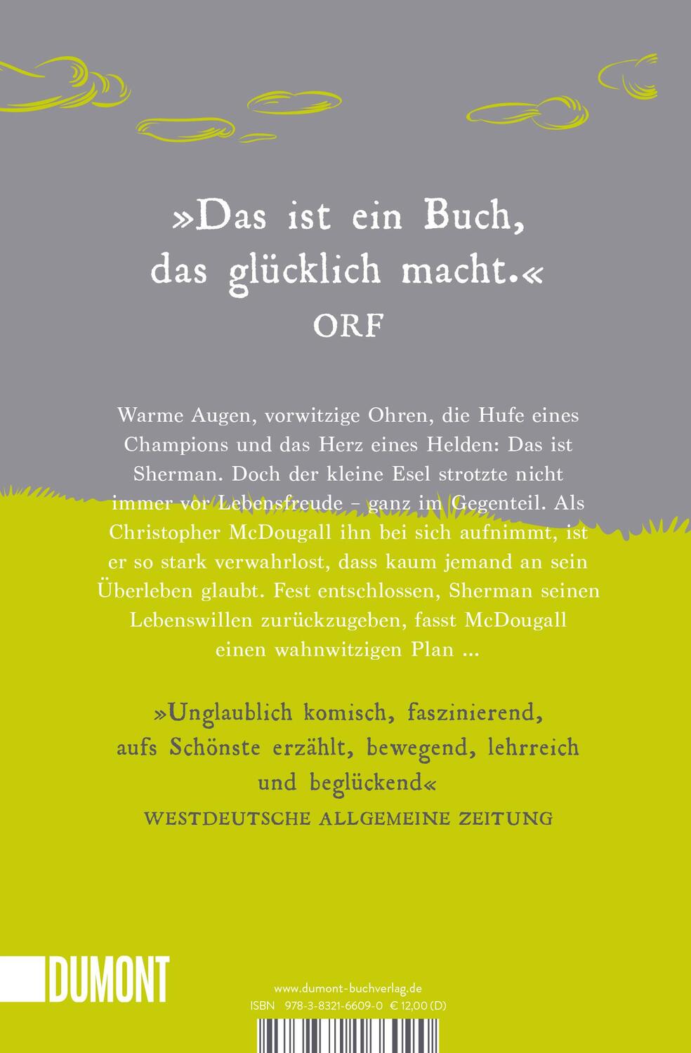 Rückseite: 9783832166090 | Das Glück ist grau | Christopher Mcdougall | Taschenbuch | 416 S.