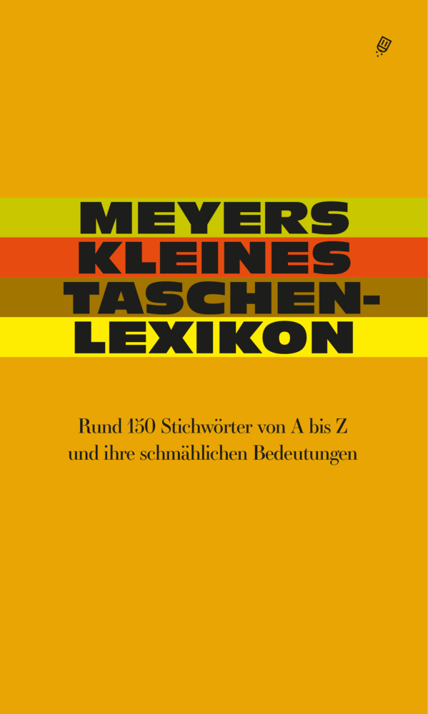 Cover: 9783906195858 | Meyers kleines Taschenlexikon | Thomas Meyer | Buch | Mit Lesebändchen