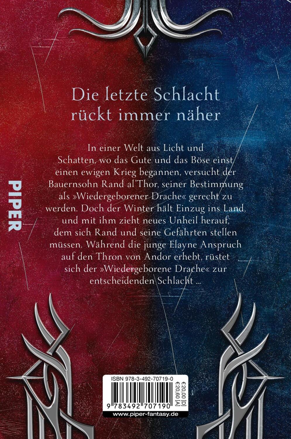 Rückseite: 9783492707190 | Das Rad der Zeit 9 | Robert Jordan | Taschenbuch | Das Rad der Zeit