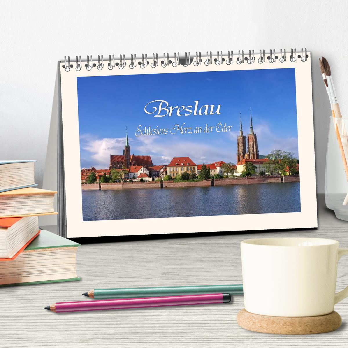 Bild: 9783435457854 | Breslau - Schlesiens Herz an der Oder (Tischkalender 2025 DIN A5...