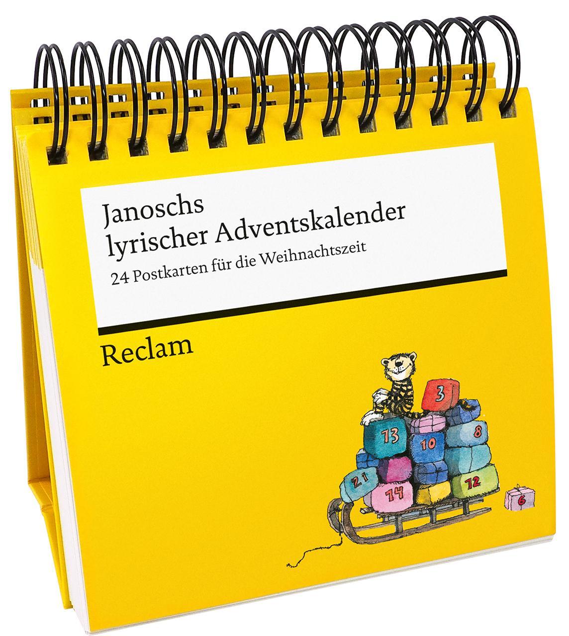 Cover: 9783150950173 | Janoschs lyrischer Adventskalender Dekorativer...