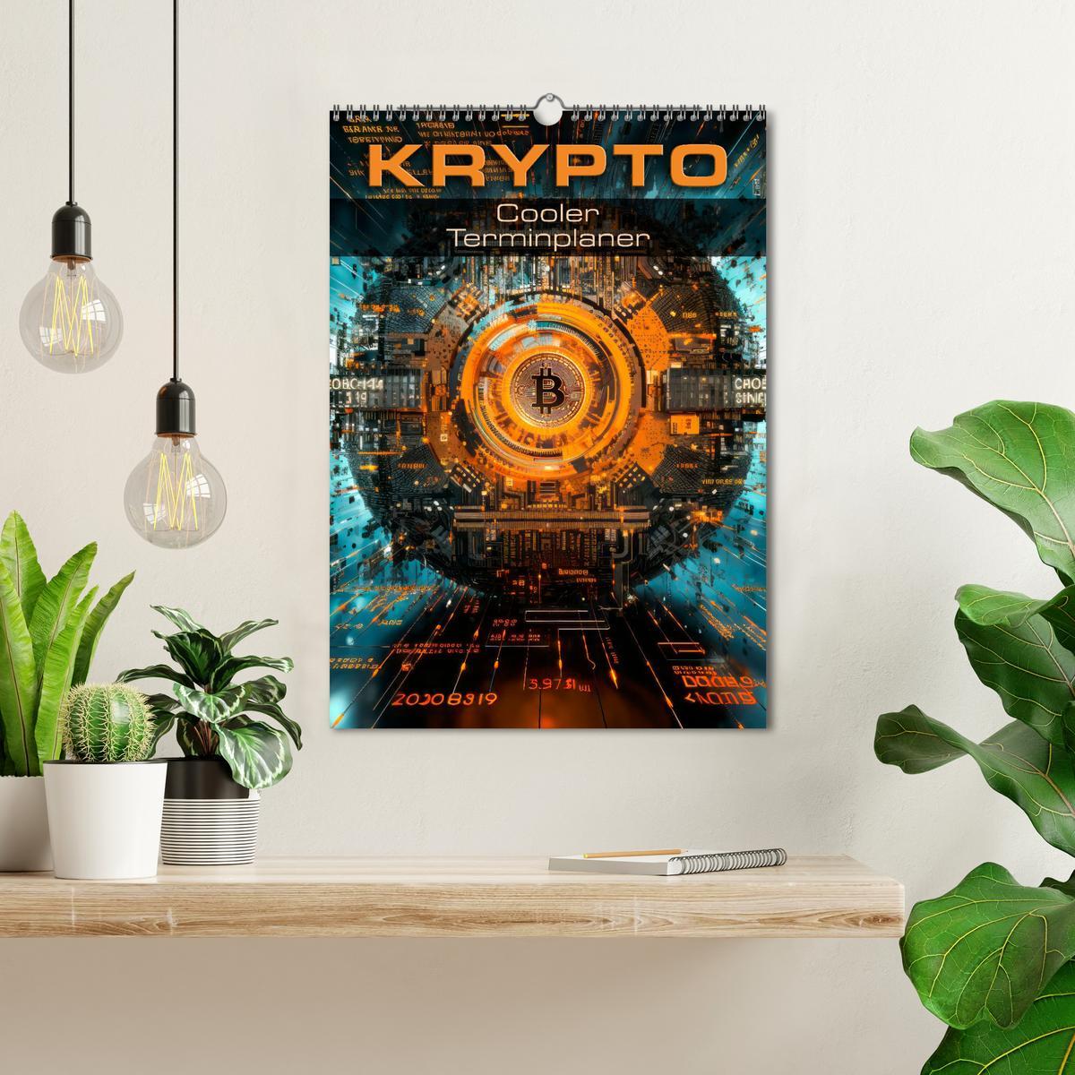 Bild: 9783435850266 | KRYPTO Cooler Terminplaner (Wandkalender 2025 DIN A3 hoch),...