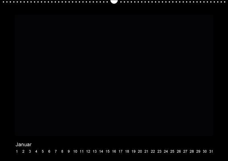 Bild: 9783664580835 | Geburtstags - Bastelkalender - Schwarz (Wandkalender immerwährend...