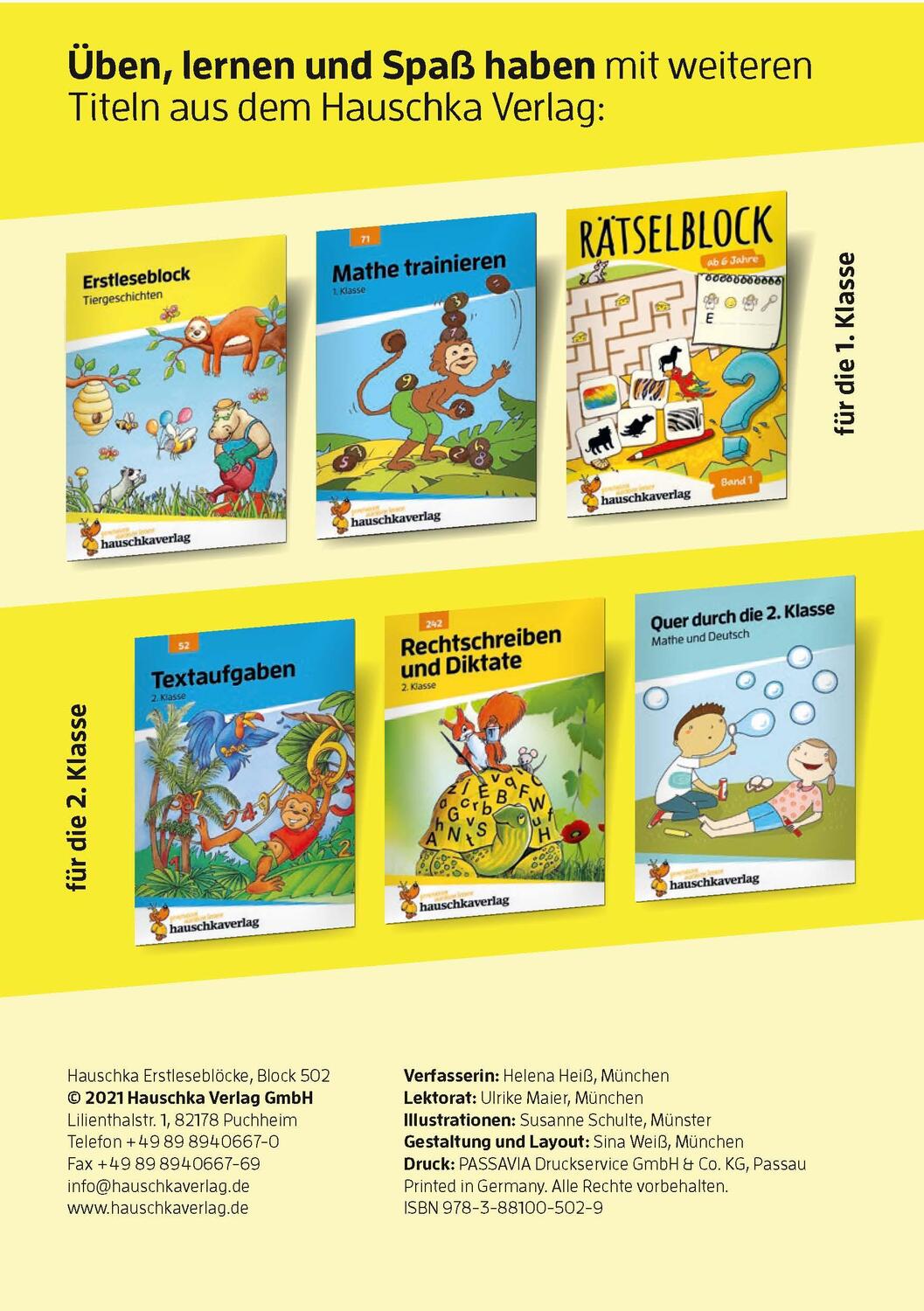 Bild: 9783881005029 | Lesen lernen 1. Klasse für Jungen und Mädchen - Sommer, Ferien,...