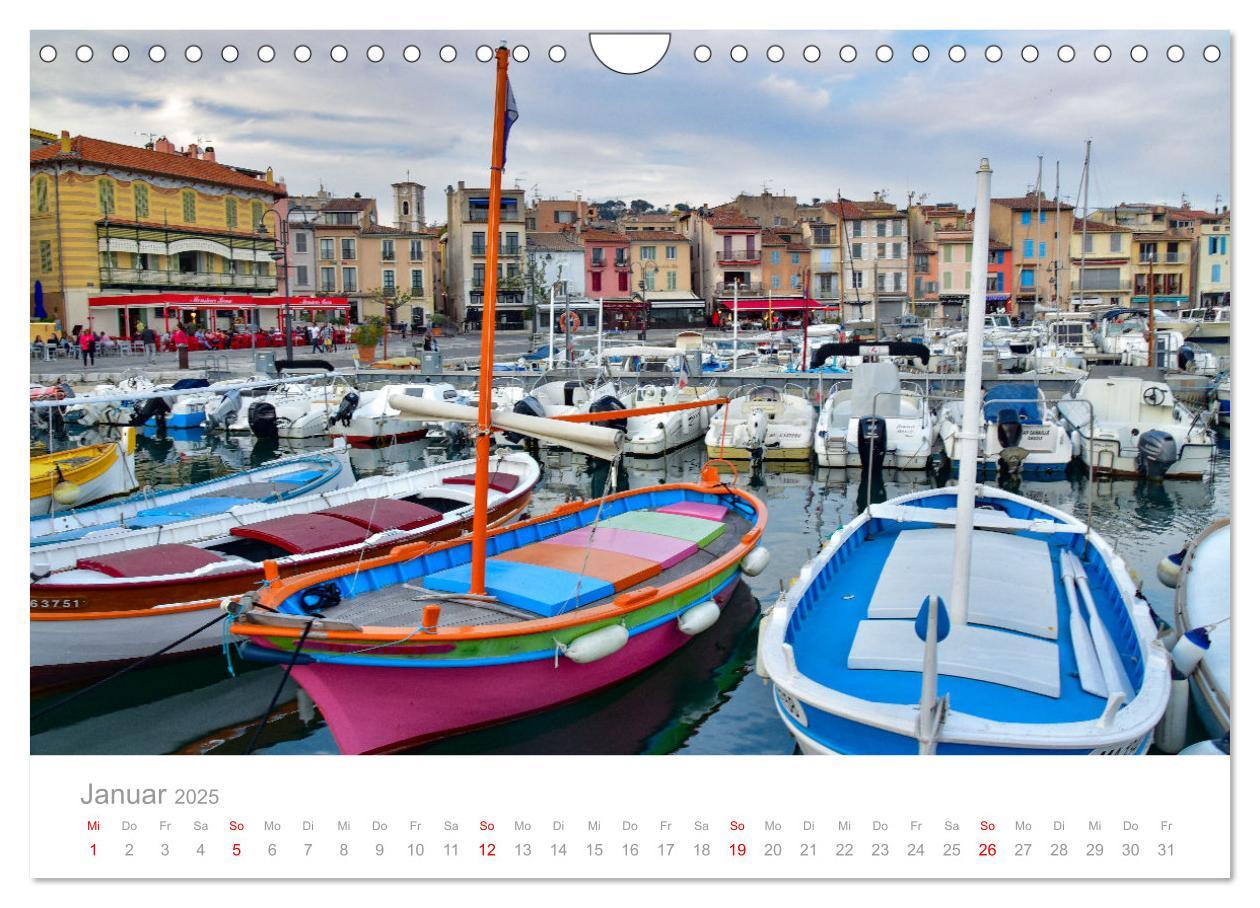 Bild: 9783383966415 | Cassis und die Calanques von Marseille (Wandkalender 2025 DIN A4...