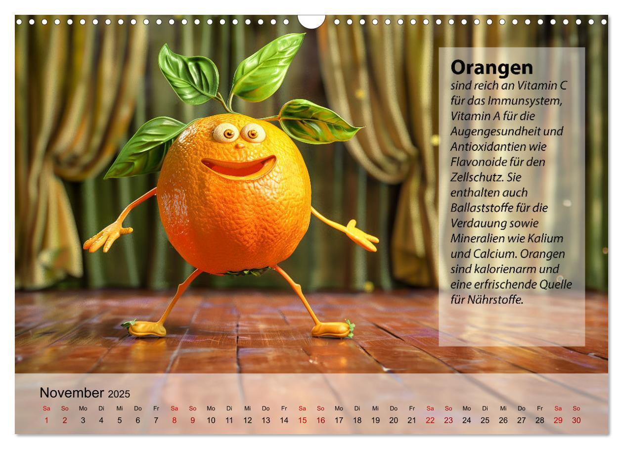 Bild: 9783457127117 | Tanzende Früchtchen (Wandkalender 2025 DIN A3 quer), CALVENDO...