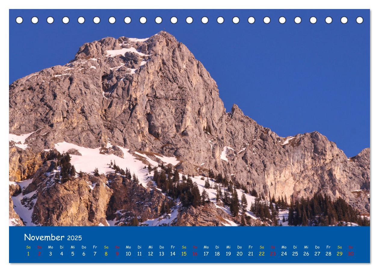 Bild: 9783435059744 | Allgäu Liebe (Tischkalender 2025 DIN A5 quer), CALVENDO Monatskalender