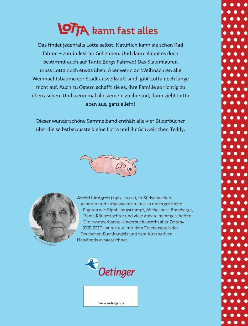 Rückseite: 9783751200974 | Das große Buch von Lotta | Astrid Lindgren | Buch | Krachmacherstraße