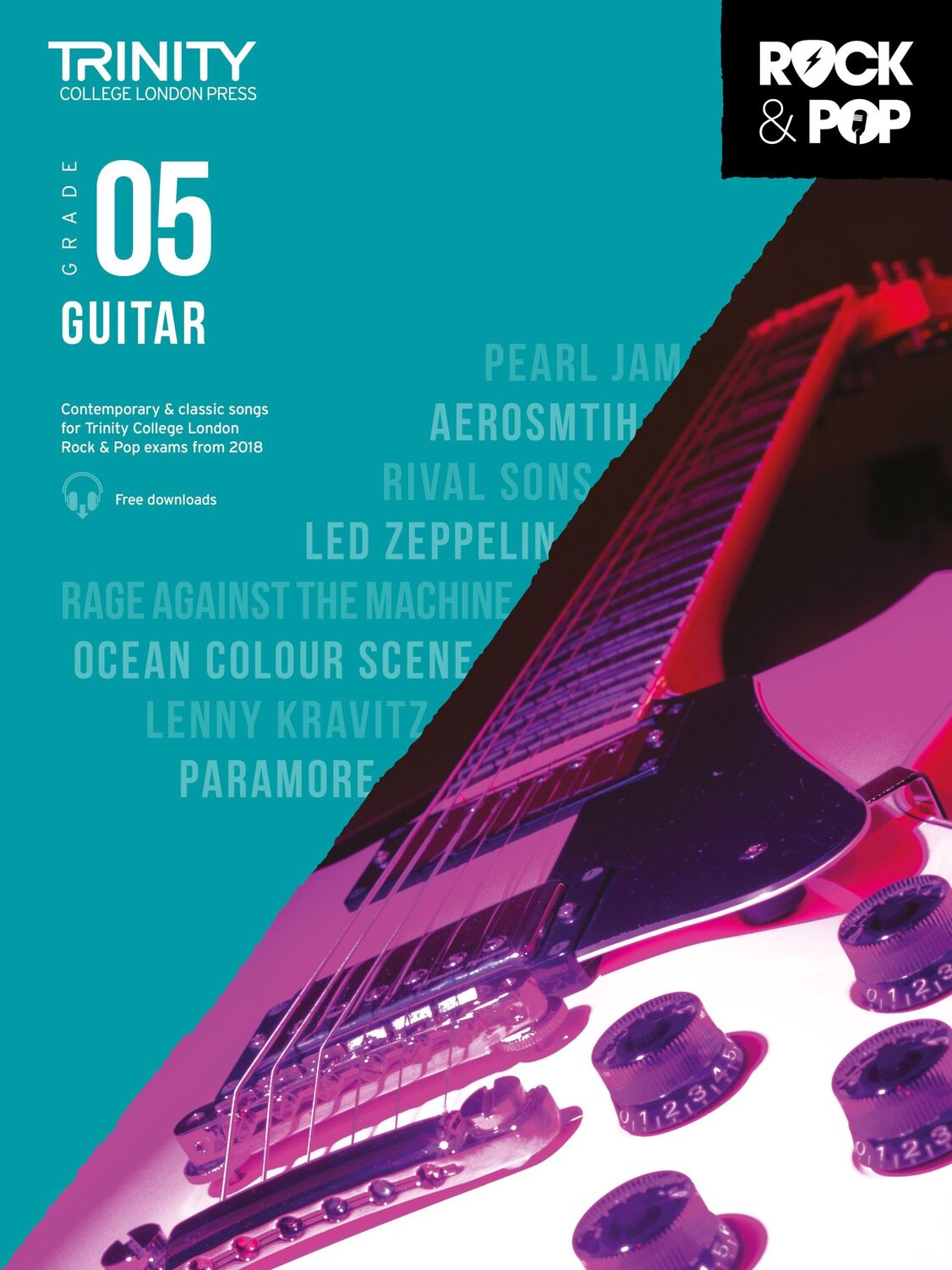 Cover: 9780857366528 | Trinity Rock &amp; Pop 2018 Guitar | Grade 5 | Taschenbuch | Buch | 2019