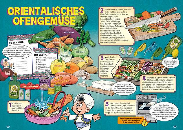 Bild: 9783864620799 | Kochen, Spaß und Faxen! | Rezepte, Experimente und Wissenswertes