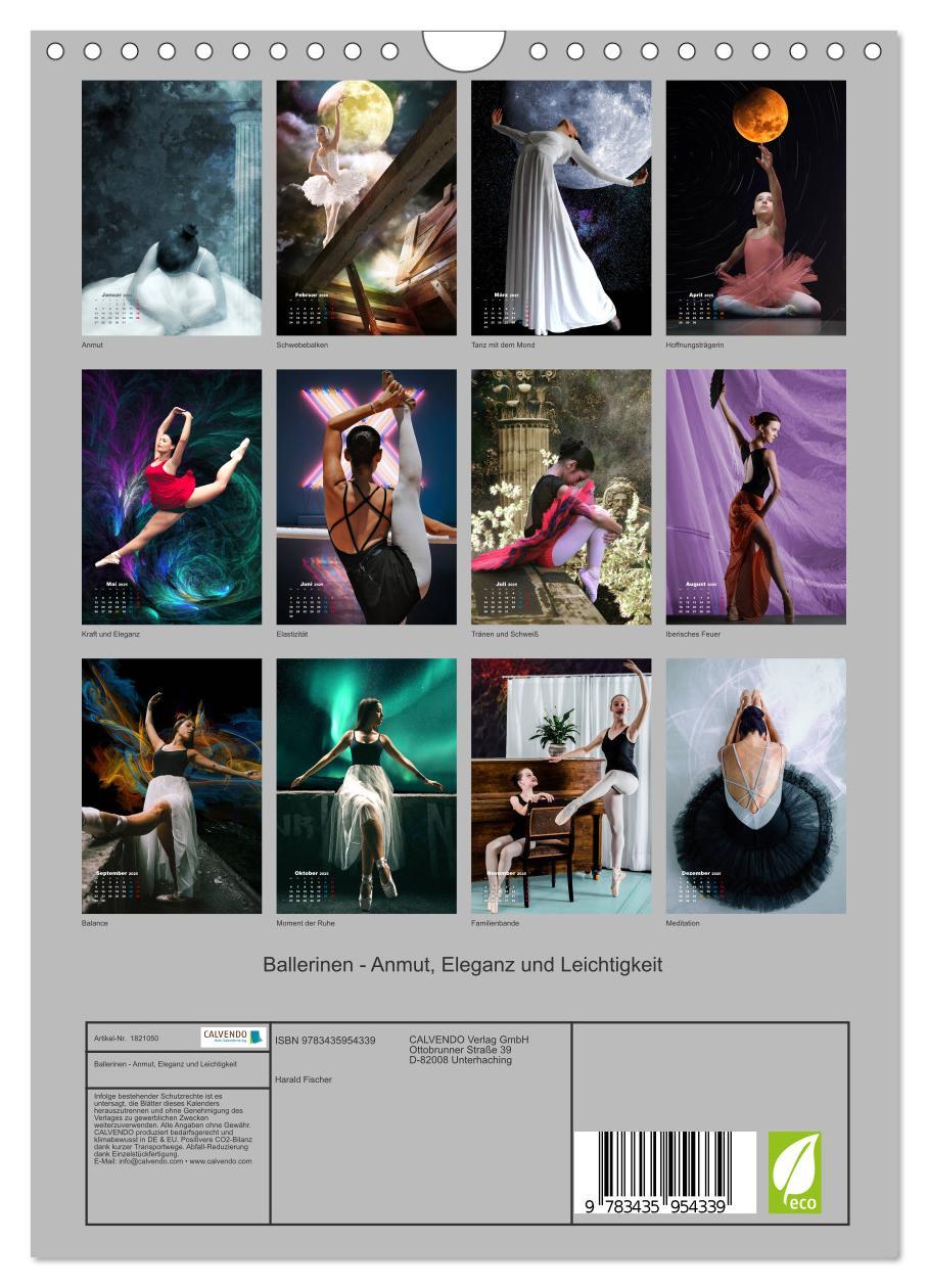 Bild: 9783435954339 | Ballerinen - Anmut, Eleganz und Leichtigkeit (Wandkalender 2025 DIN...