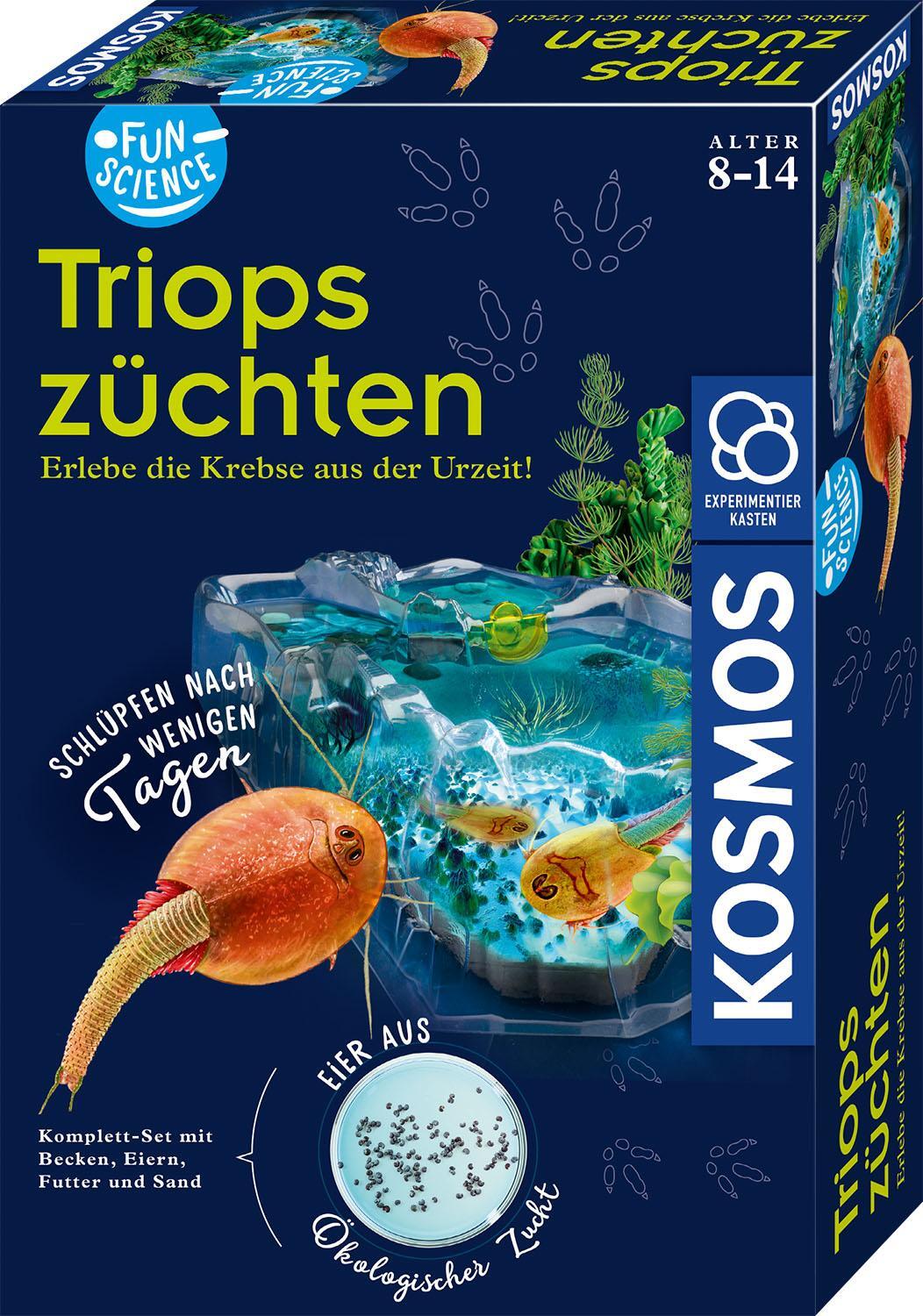 Cover: 4002051637231 | Fun Science Triops züchten | Experimentierkasten | Spiel | 637231