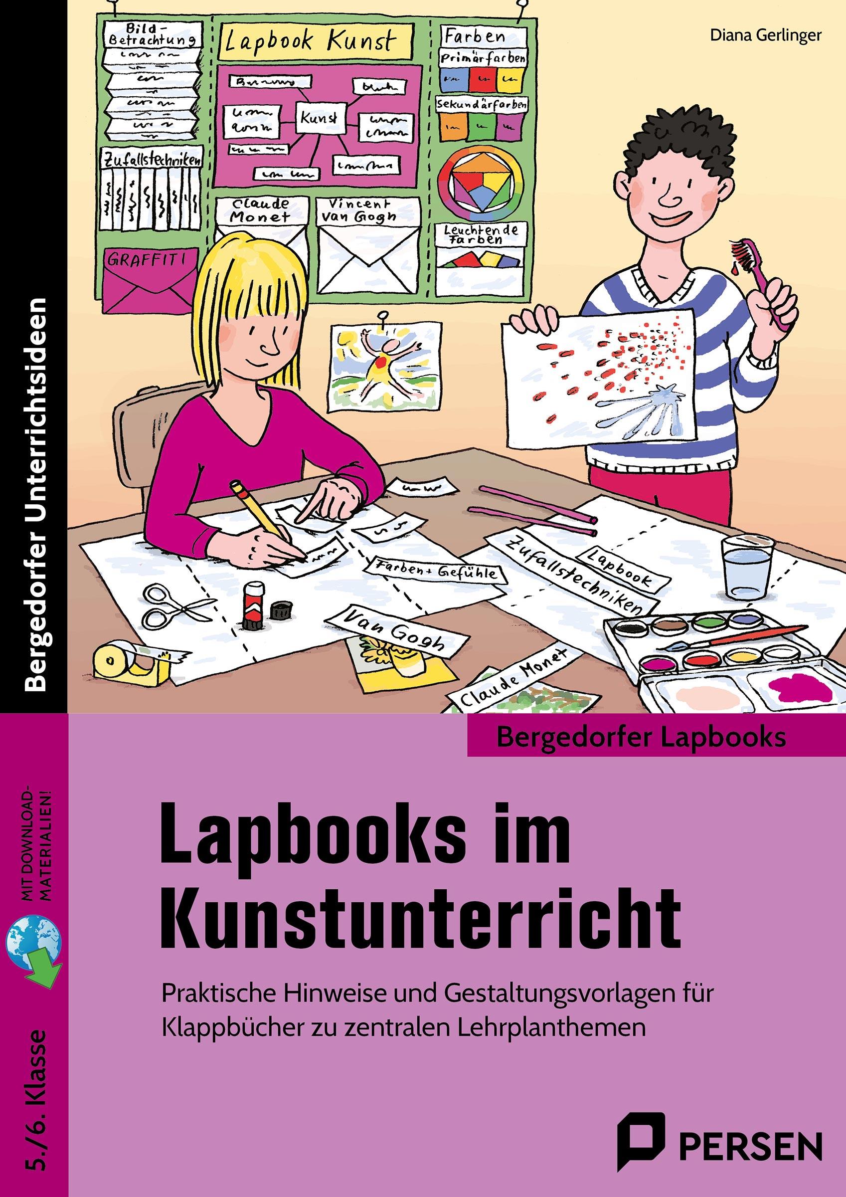 Cover: 9783403208778 | Lapbooks im Kunstunterricht - 5./6. Klasse | Diana Gerlinger | Bundle