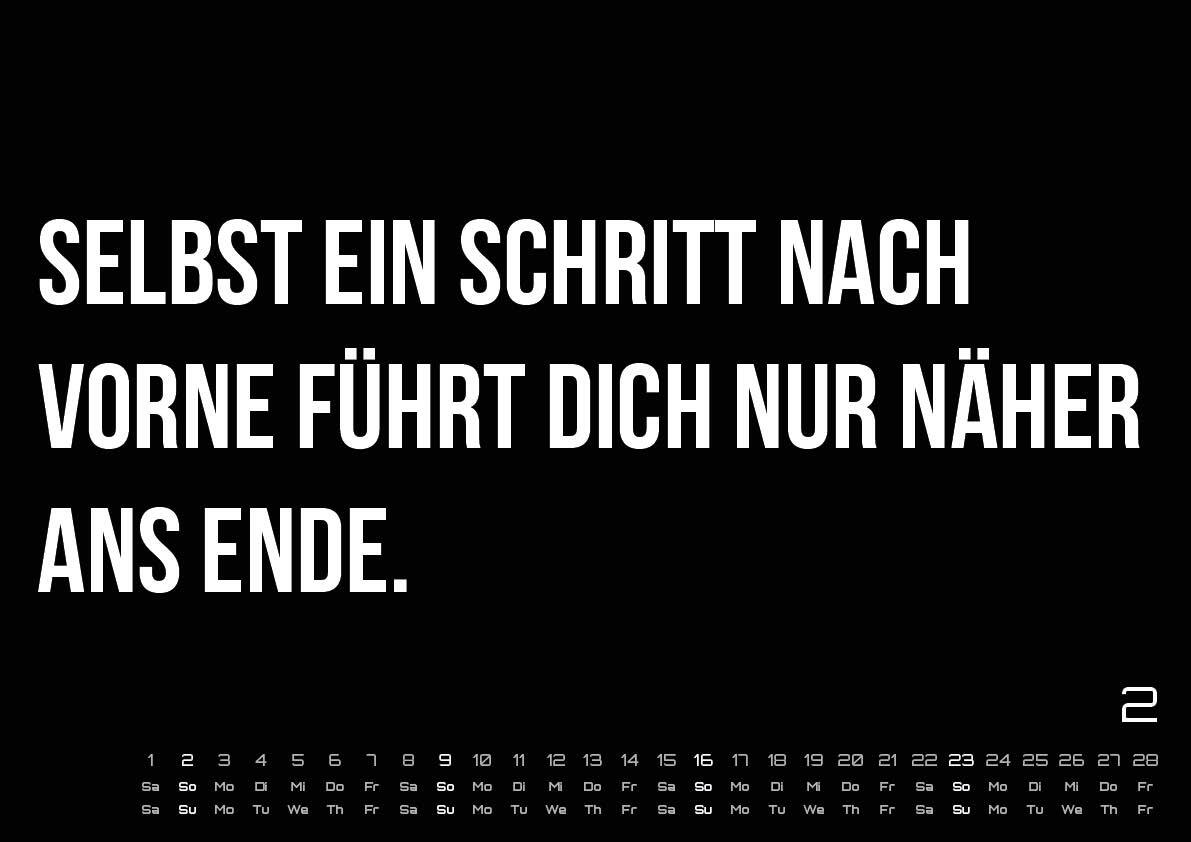 Bild: 9783986735302 | DEMOTIVATION 2025 - dein demotivierender Begleiter - Kalender DIN A3