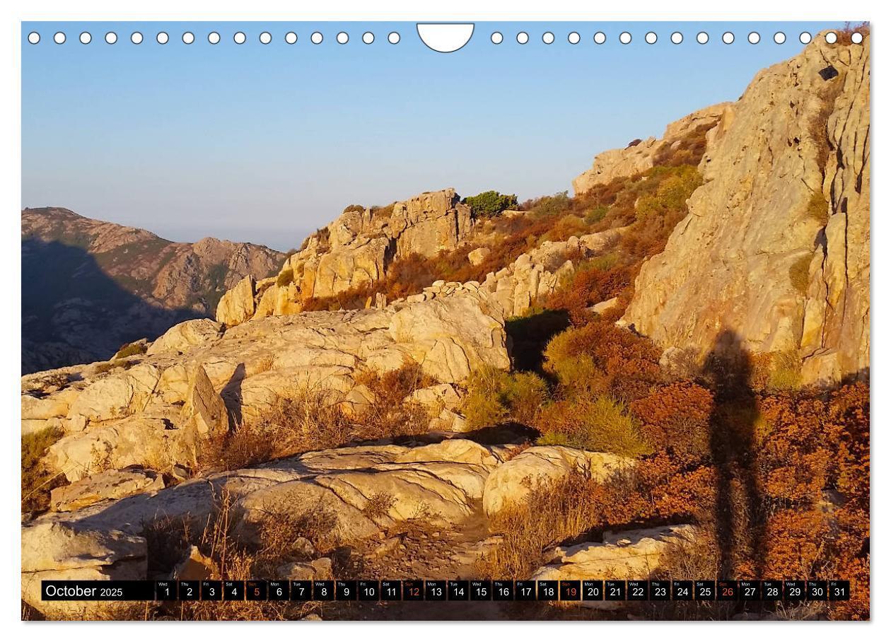 Bild: 9781325946037 | Corsica's wild GR20 (Wall Calendar 2025 DIN A4 landscape), CALVENDO...